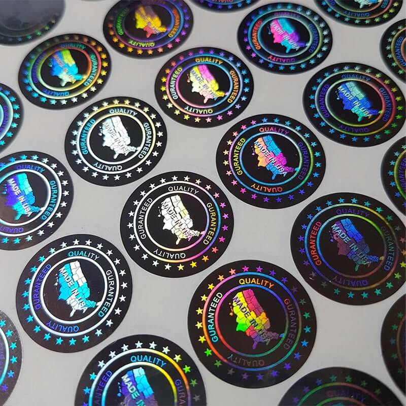 SECURITY HOLOGRAPHIC LABELS